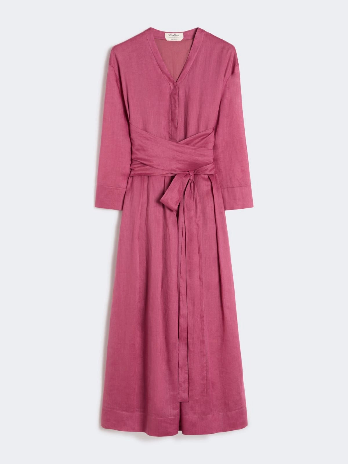 MAX MARA Abito Lungo Camilla-Ciclamino