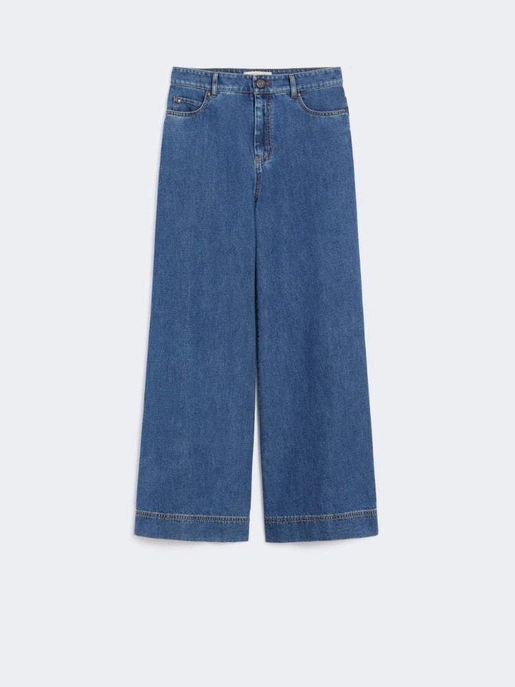 MAX MARA Pantalone Jeans Vega Denim-Blu