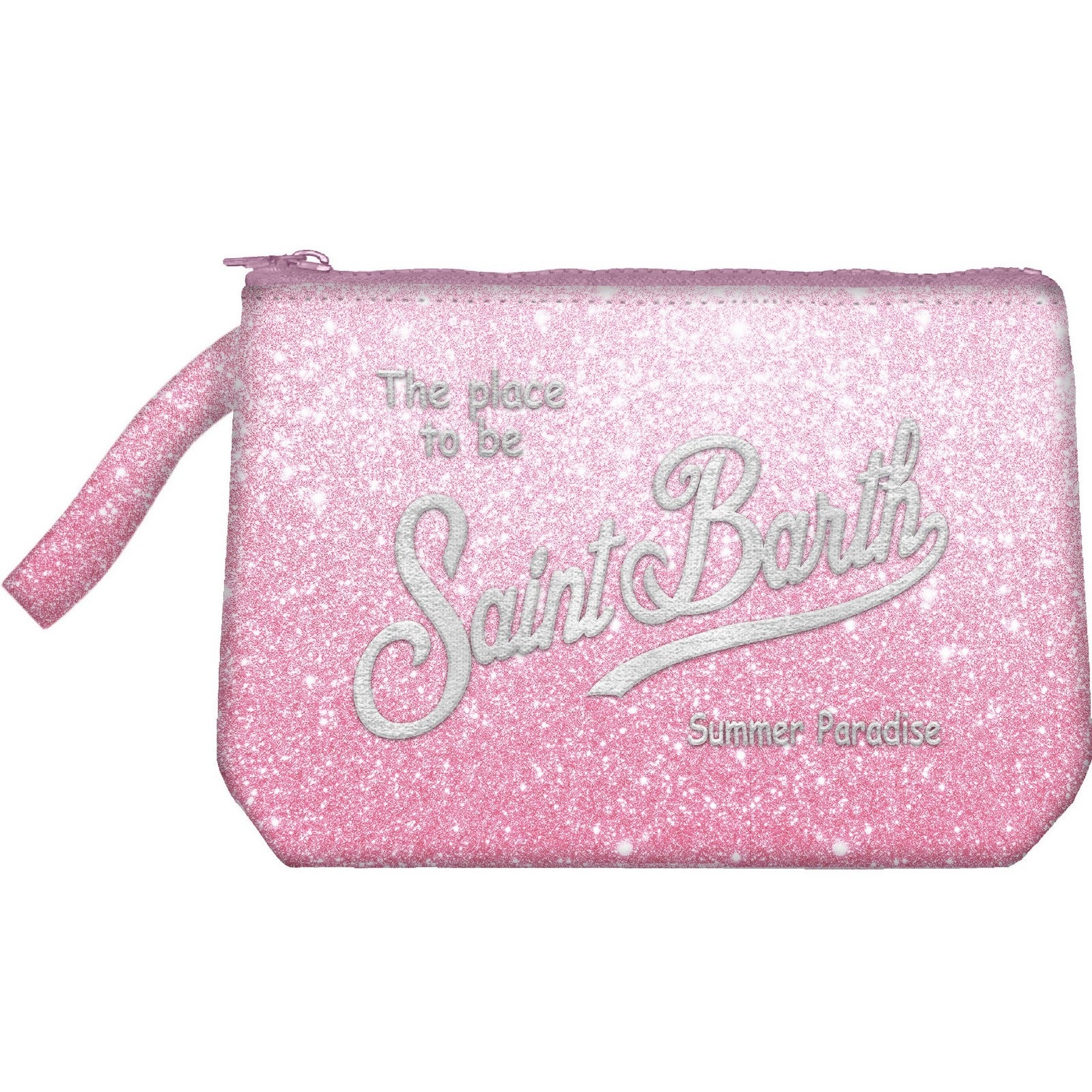 MC2 SAINT BARTH Pochette ALINE LUREX L-Rosa