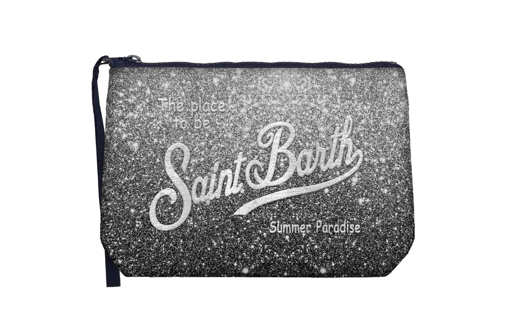 MC2 SAINT BARTH Pochette ALINE LUREX-Nero
