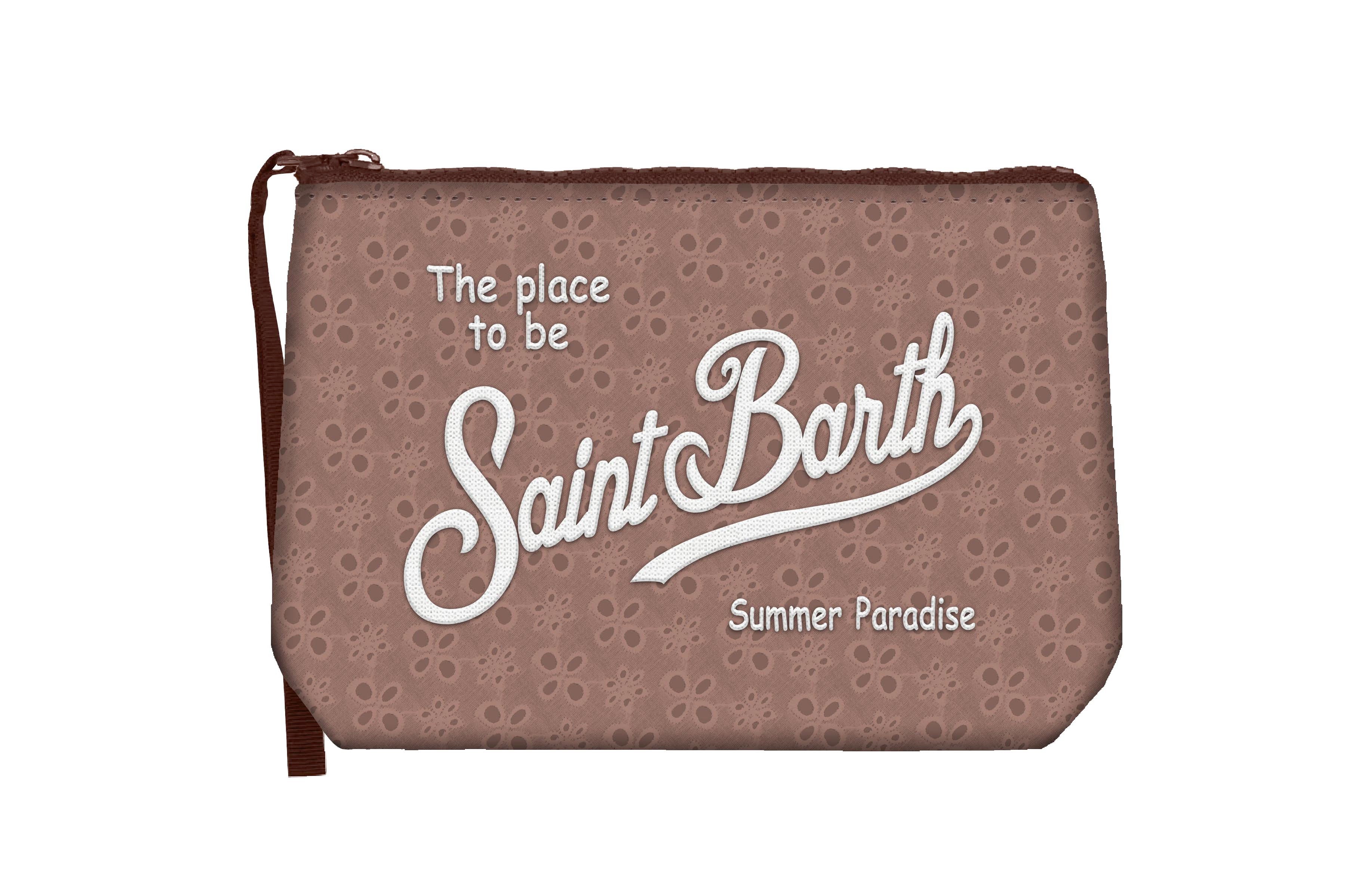MC2 SAINT BARTH Pochette ALINE SANGALLO-Marrone