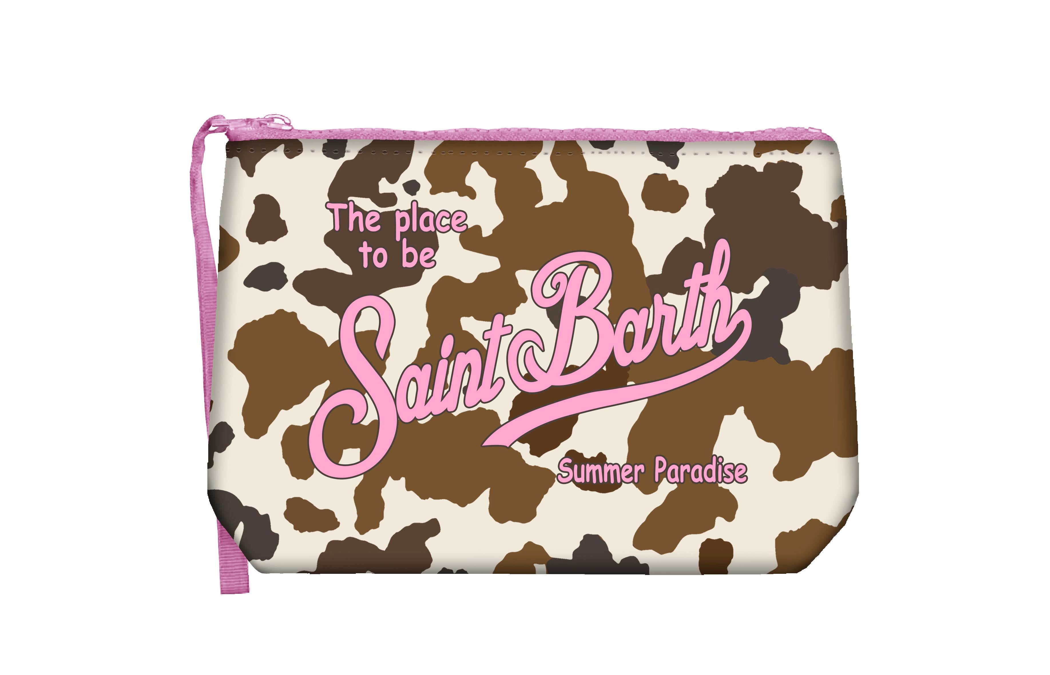 MC2 SAINT BARTH Pochette ALINE-Cow Skin Rosa