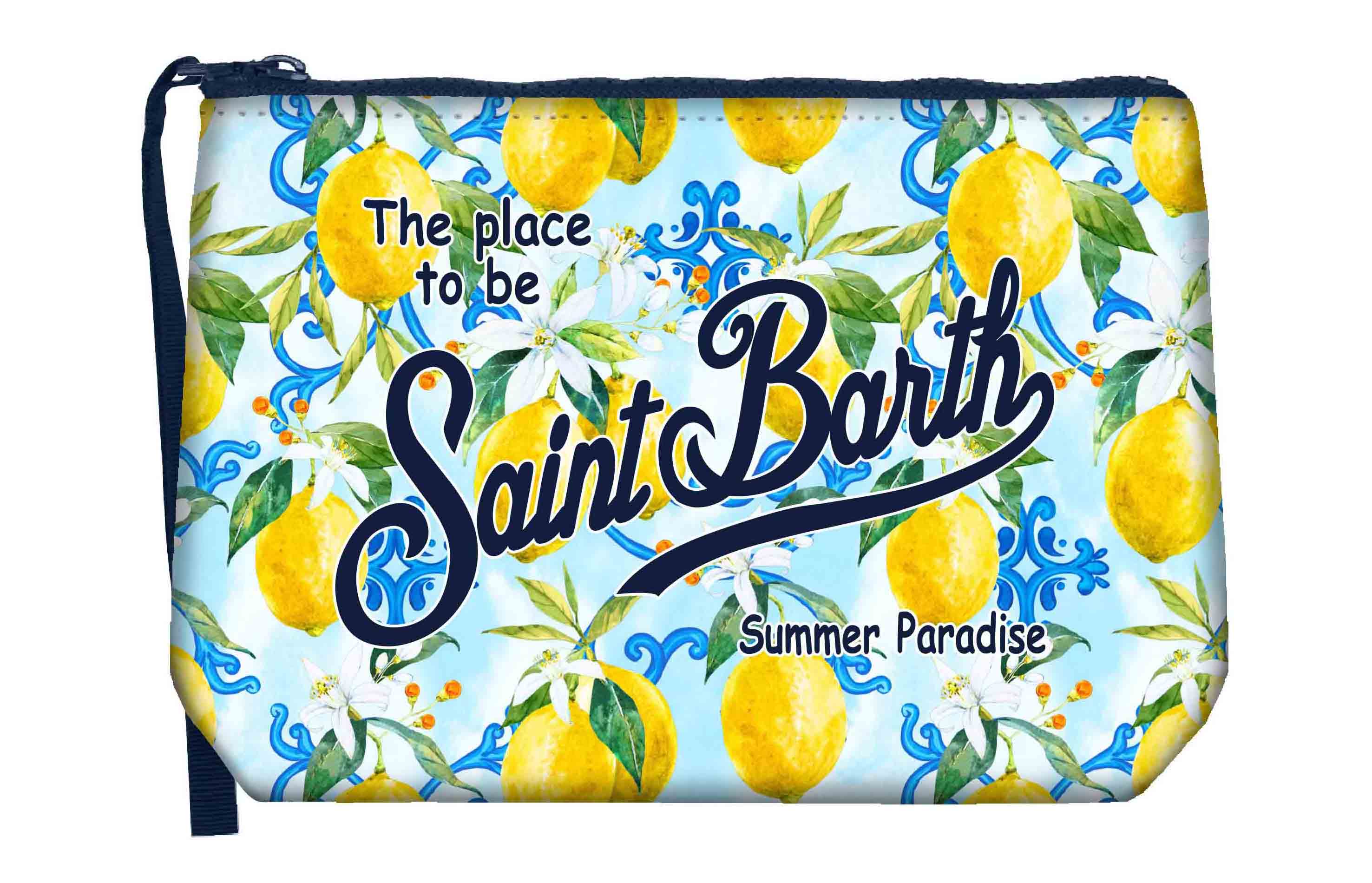 MC2 SAINT BARTH Pochette ALINE-Maj Lemon Bianco