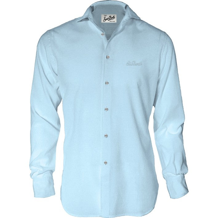 MC2 SAINT BARTH Camicia Uomo CHEMISE ICE-Light Blue