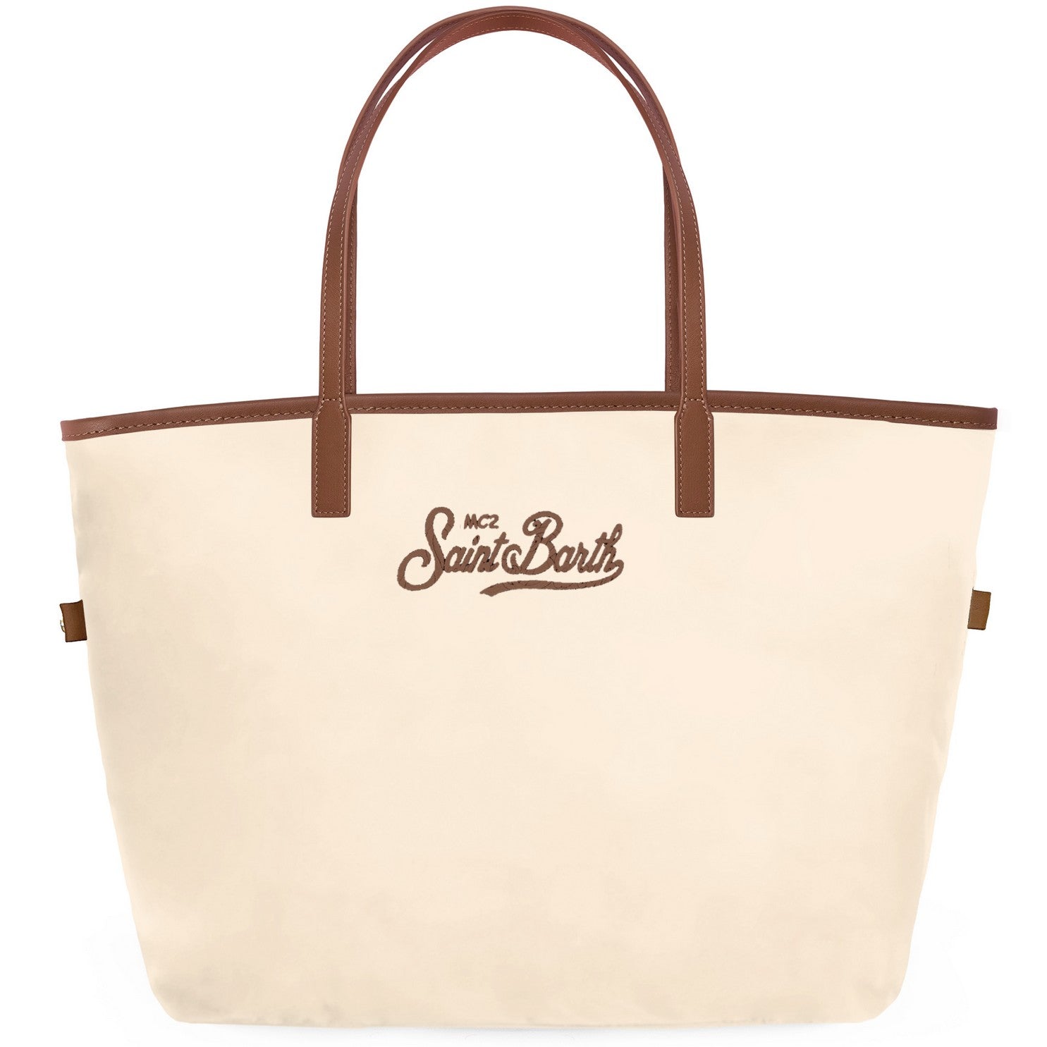 MC2 SAINT BARTH Borsa CITY BAG NYLON-Bianco