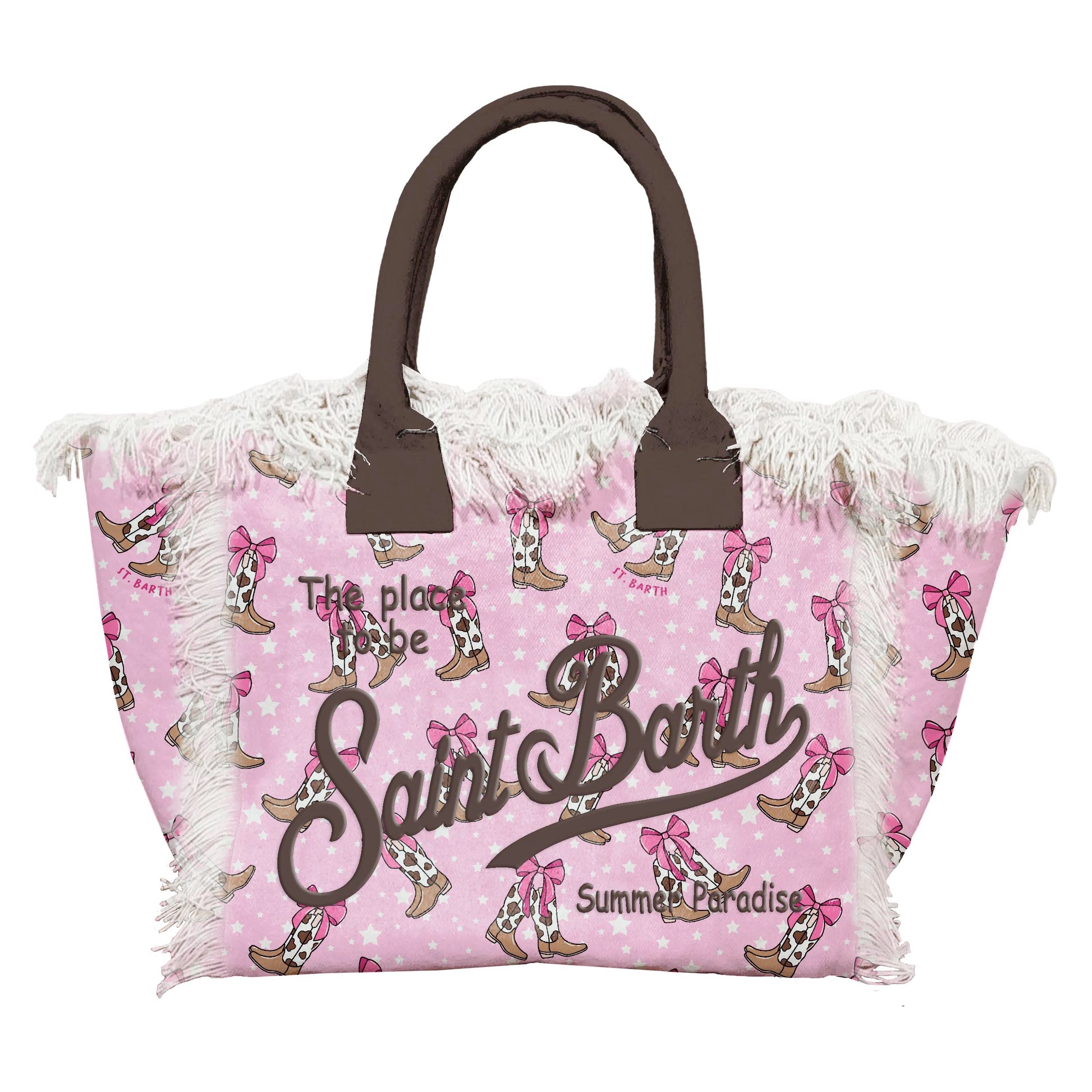 MC2 SAINT BARTH Borsa COLETTE-Cowgirl Rosa