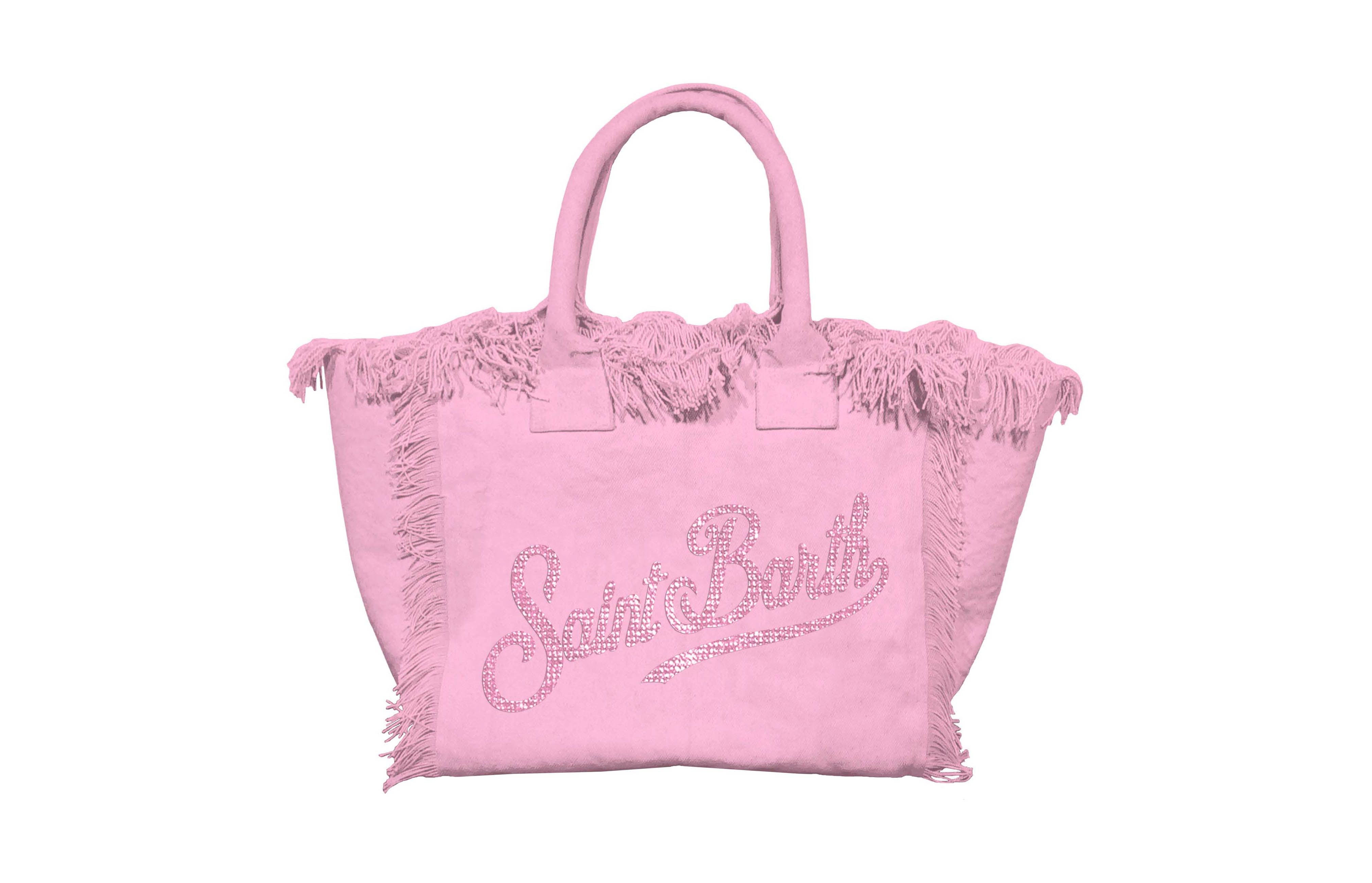 MC2 SAINT BARTH Borsa COLETTE-Strass Rosa