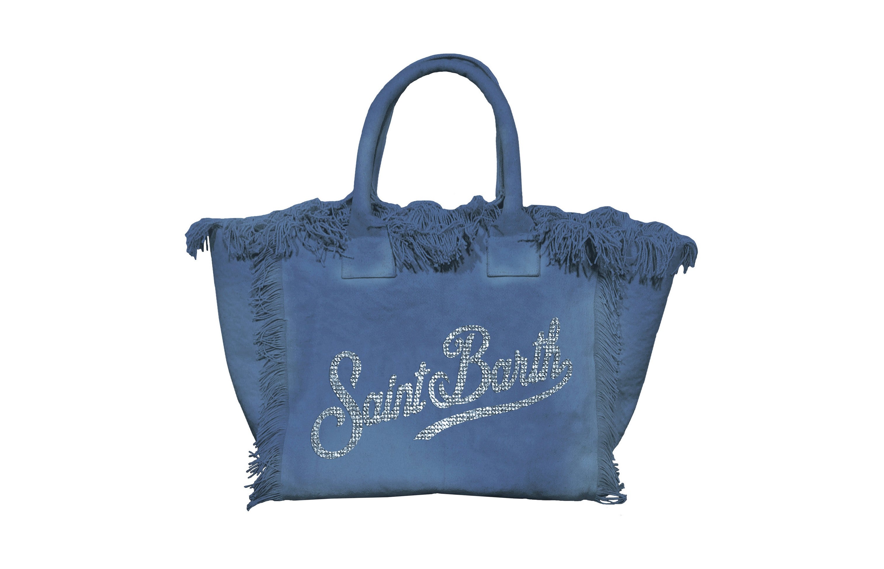MC2 SAINT BARTH Borsa COLETTE-Strass Indaco