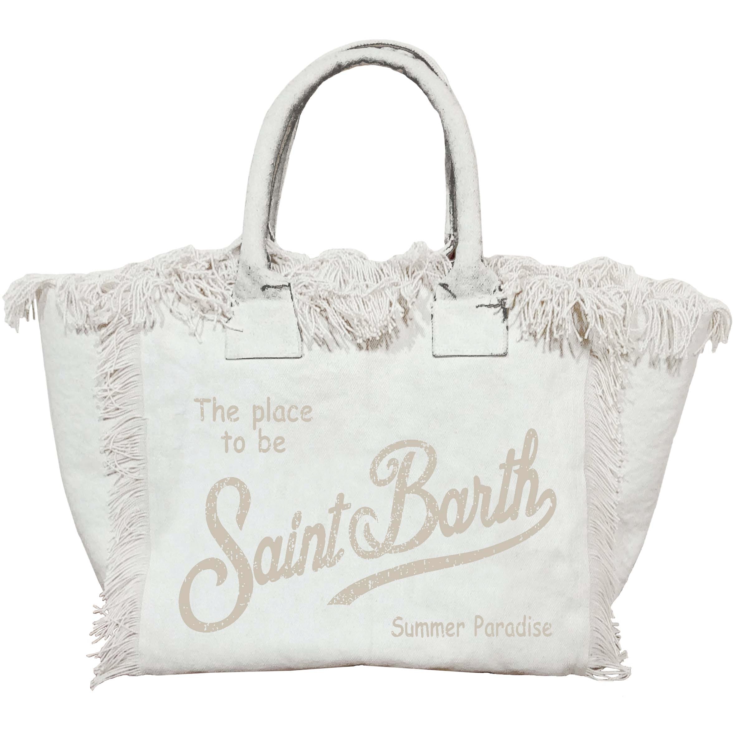 MC2 SAINT BARTH Borsa COLETTE-Bianco