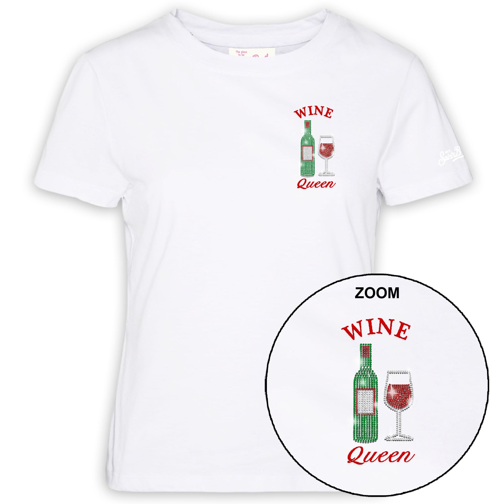MC2 SAINT BARTH T-Shirt Donna Emilie-Bianco