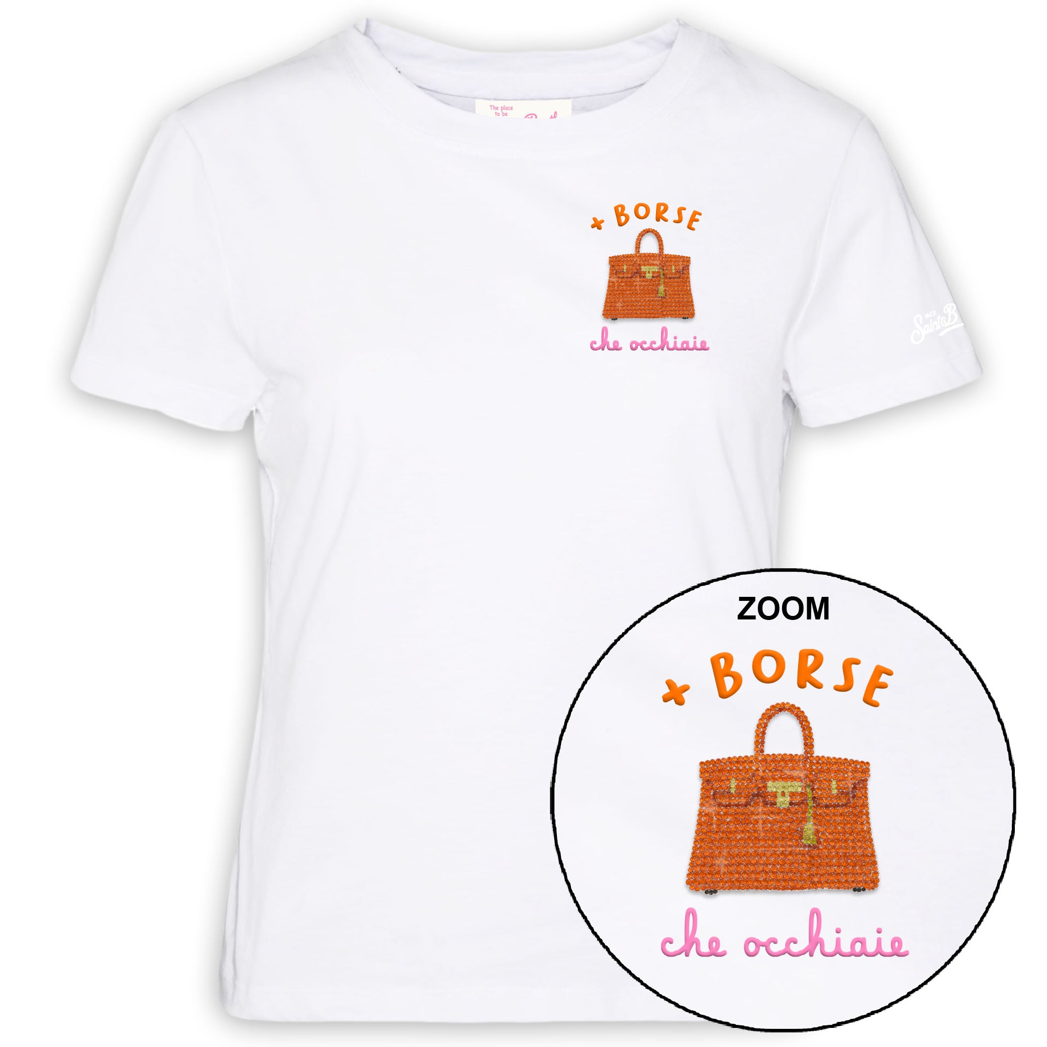 MC2 SAINT BARTH T-Shirt Donna Emilie-Bianco