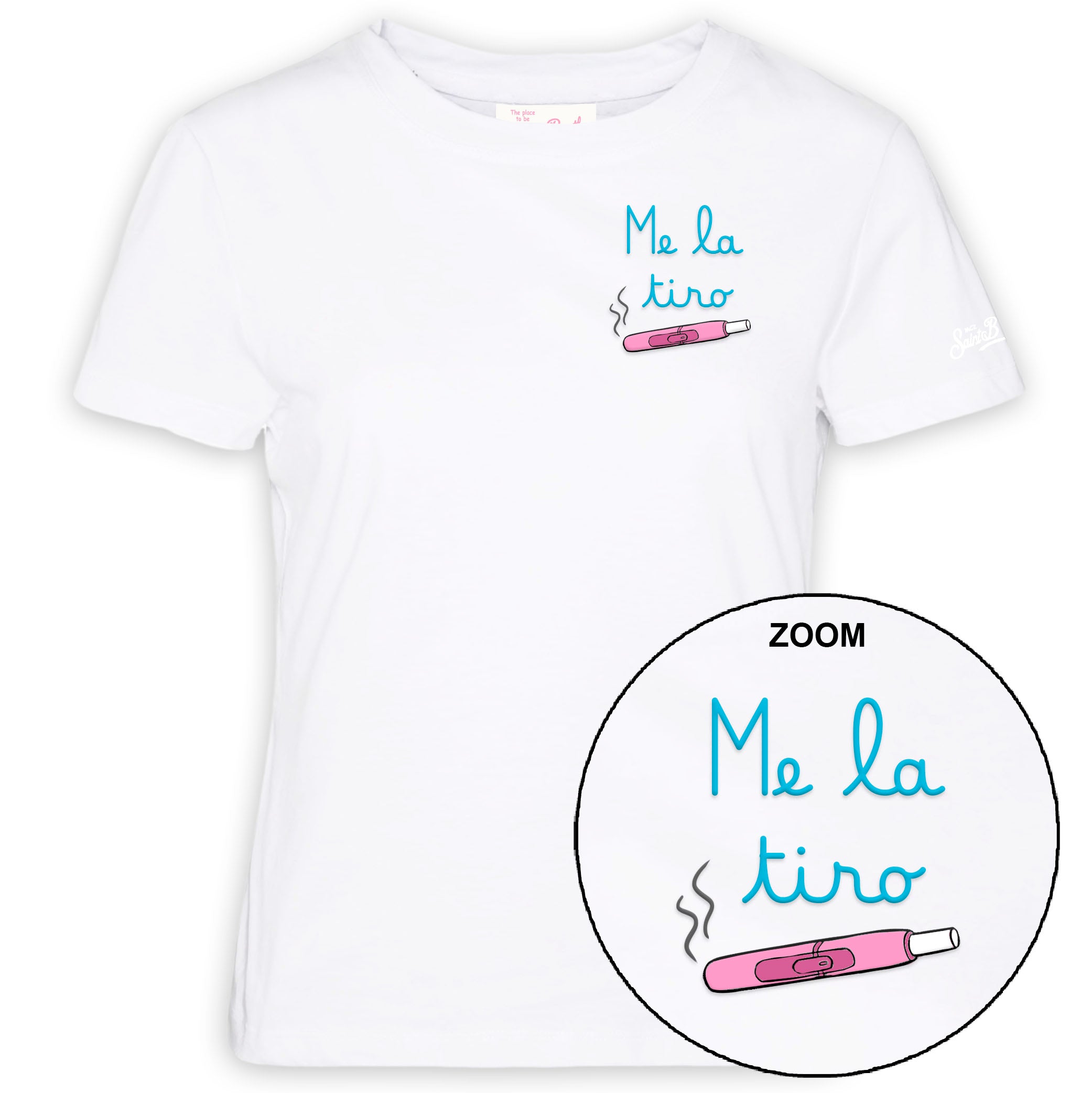 MC2 SAINT BARTH T-Shirt Donna Emilie-Bianco