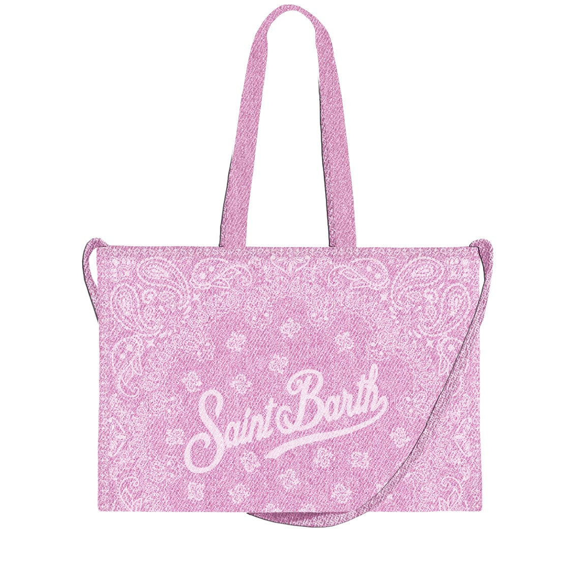 MC2 SAINT BARTH Borsa ESSENTIAL BAG N DENIM-Bandanna Round Rosa