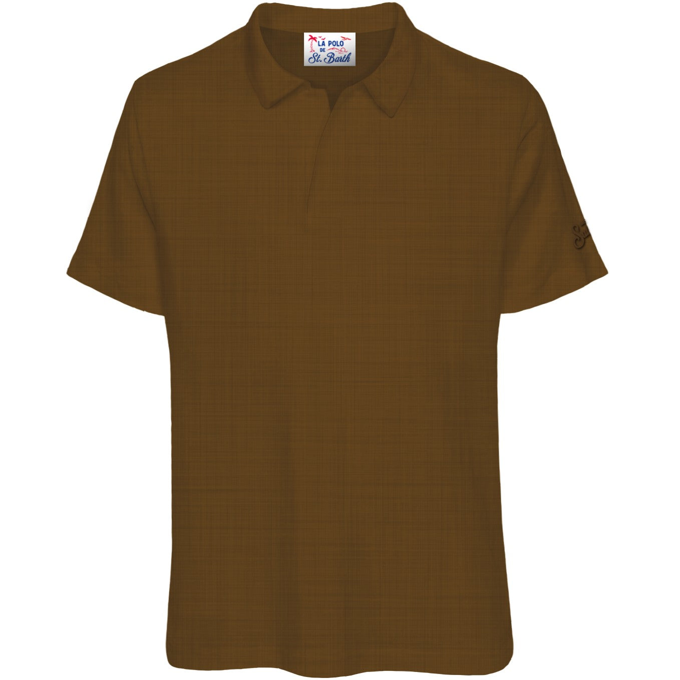 MC2 SAINT BARTH Polo Uomo Fraser-Marrone