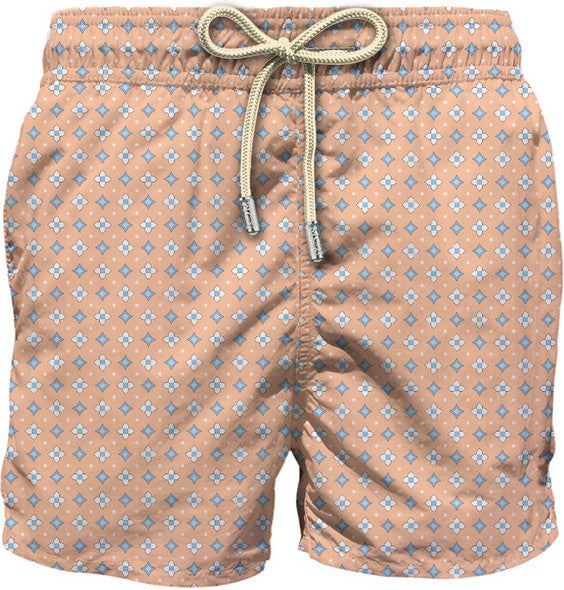 MC2 SAINT BARTH Costume Boxer Uomo LIGHTING MICRO STRETCH-Tie Pesca