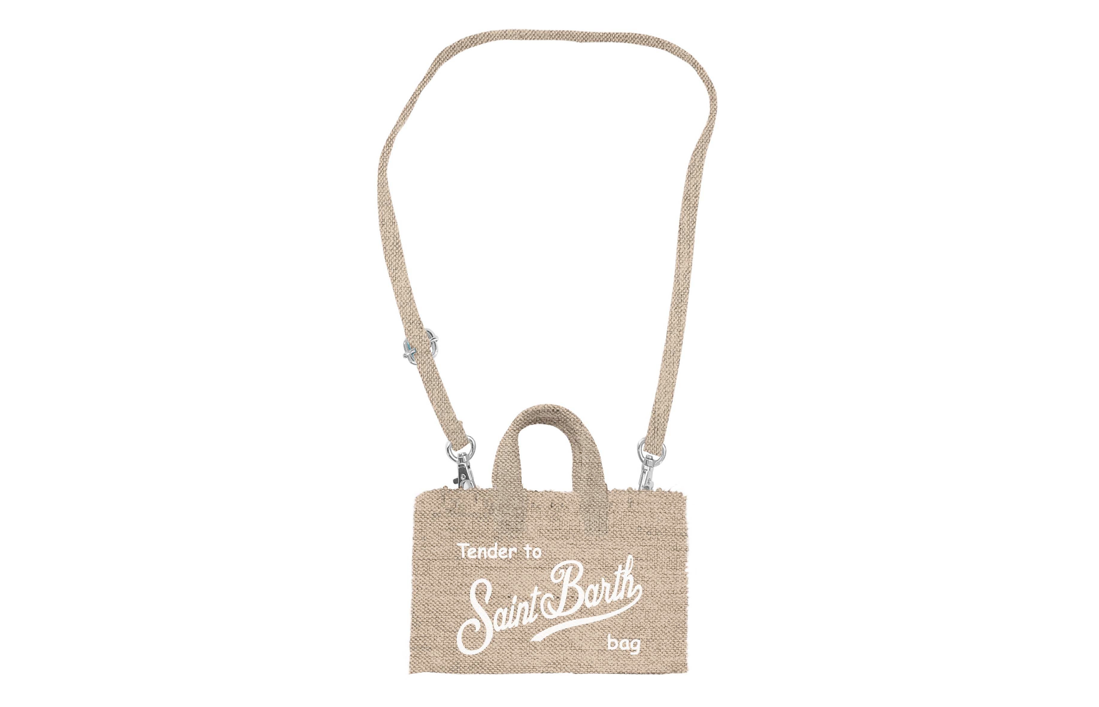 MC2 SAINT BARTH Borsa Porta Cellulare-Linen Beige
