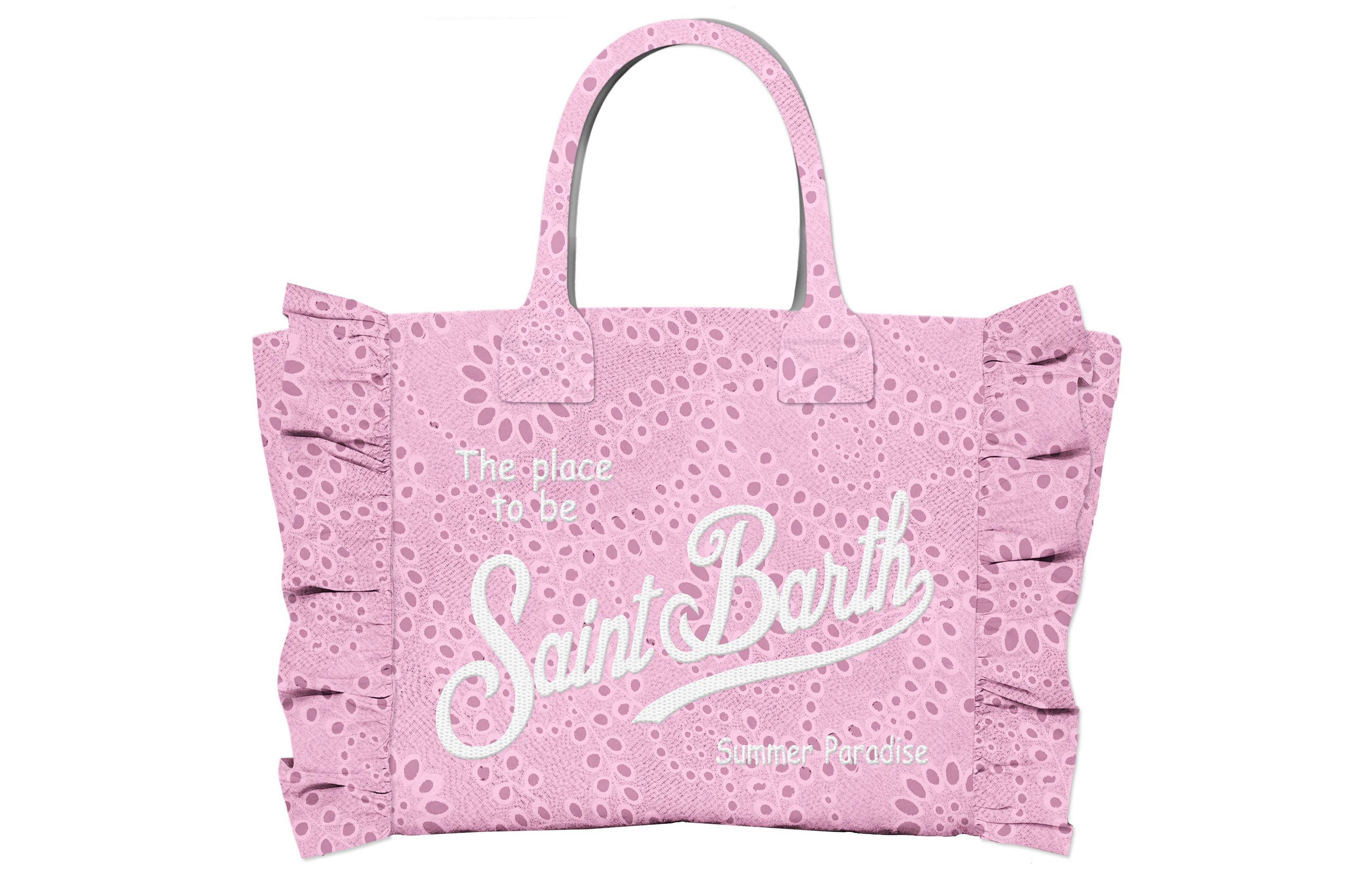 MC2 SAINT BARTH Borsa VANITY MINI VOLANT-Rosa