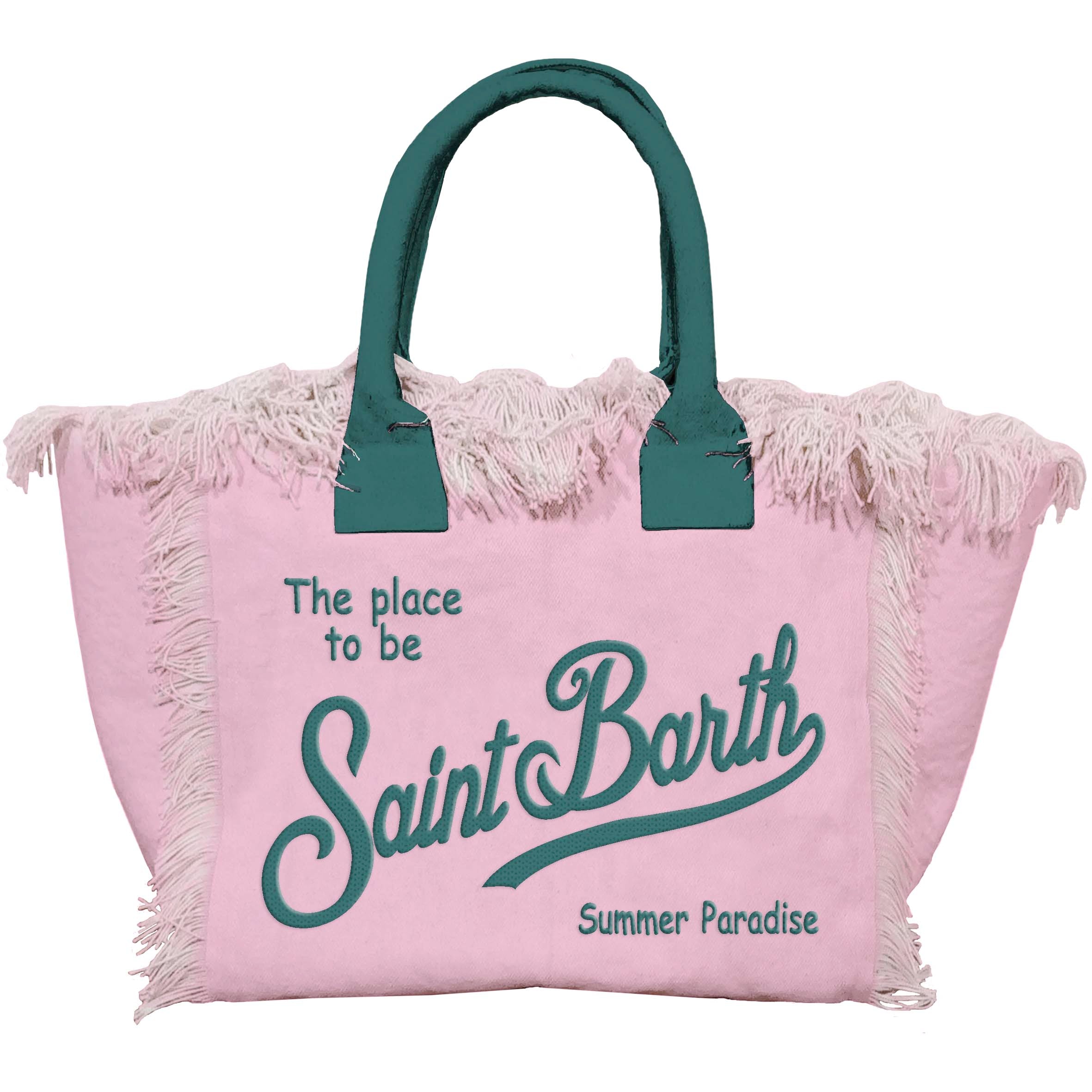 MC2 SAINT BARTH Borsa VANITY-Rosa/Verde