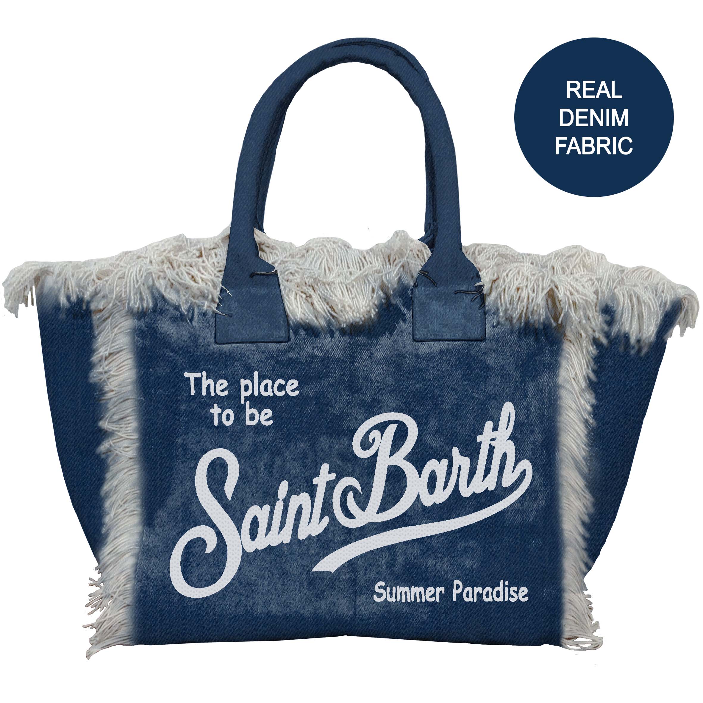 MC2 SAINT BARTH Borsa VANITY-Denim Dark