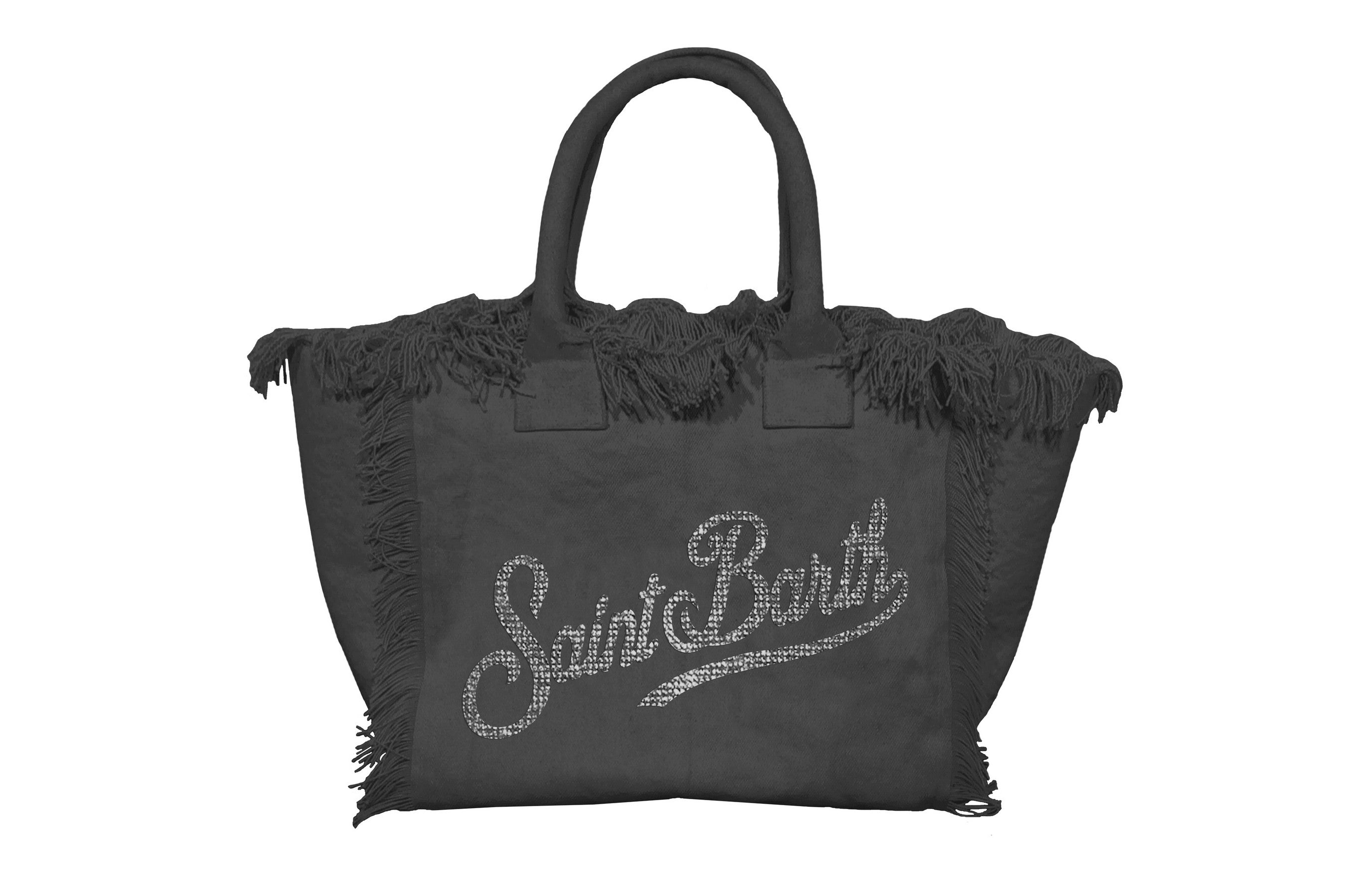 MC2 SAINT BARTH Borsa VANITY-Strass Nero