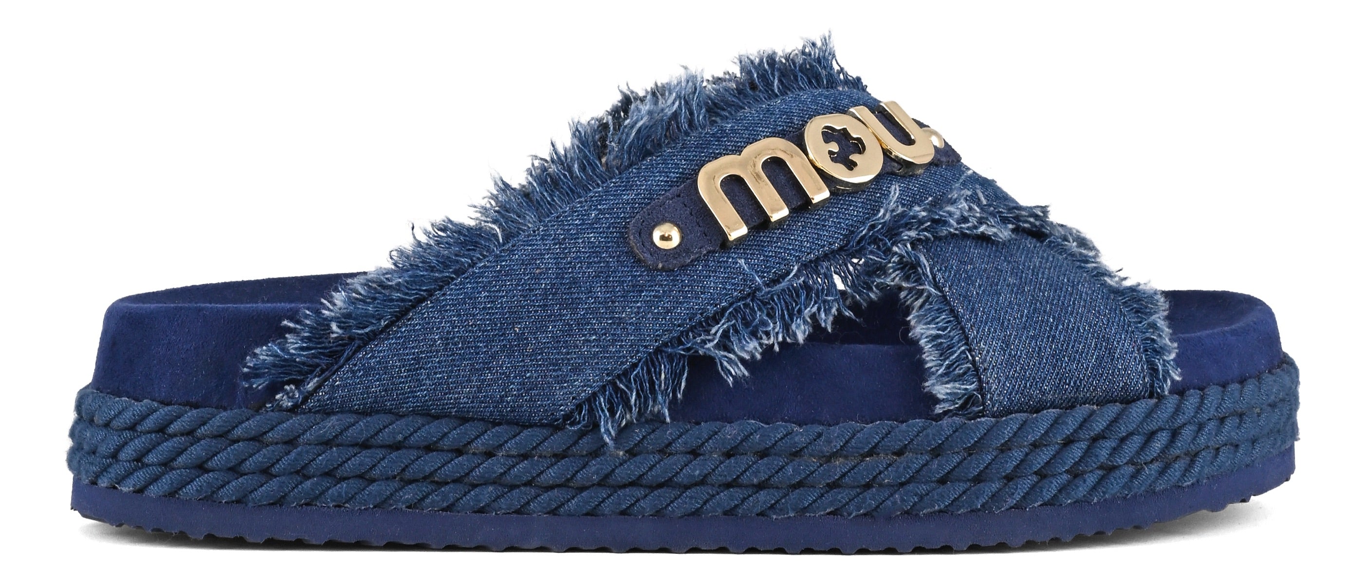 MOU Sandalo Donna CRISS CROSS-Denim