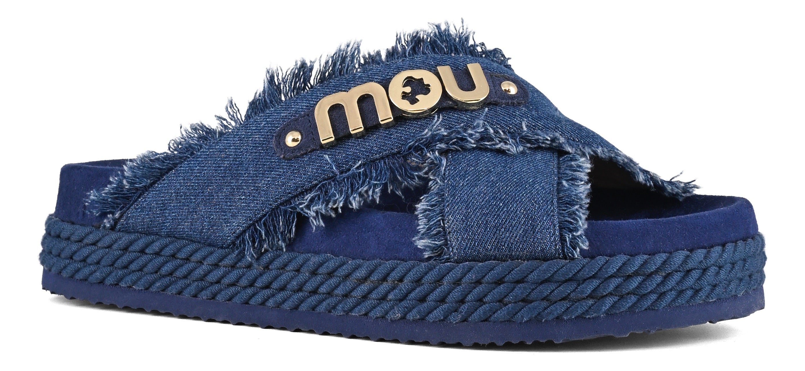 MOU Sandalo Donna CRISS CROSS-Denim