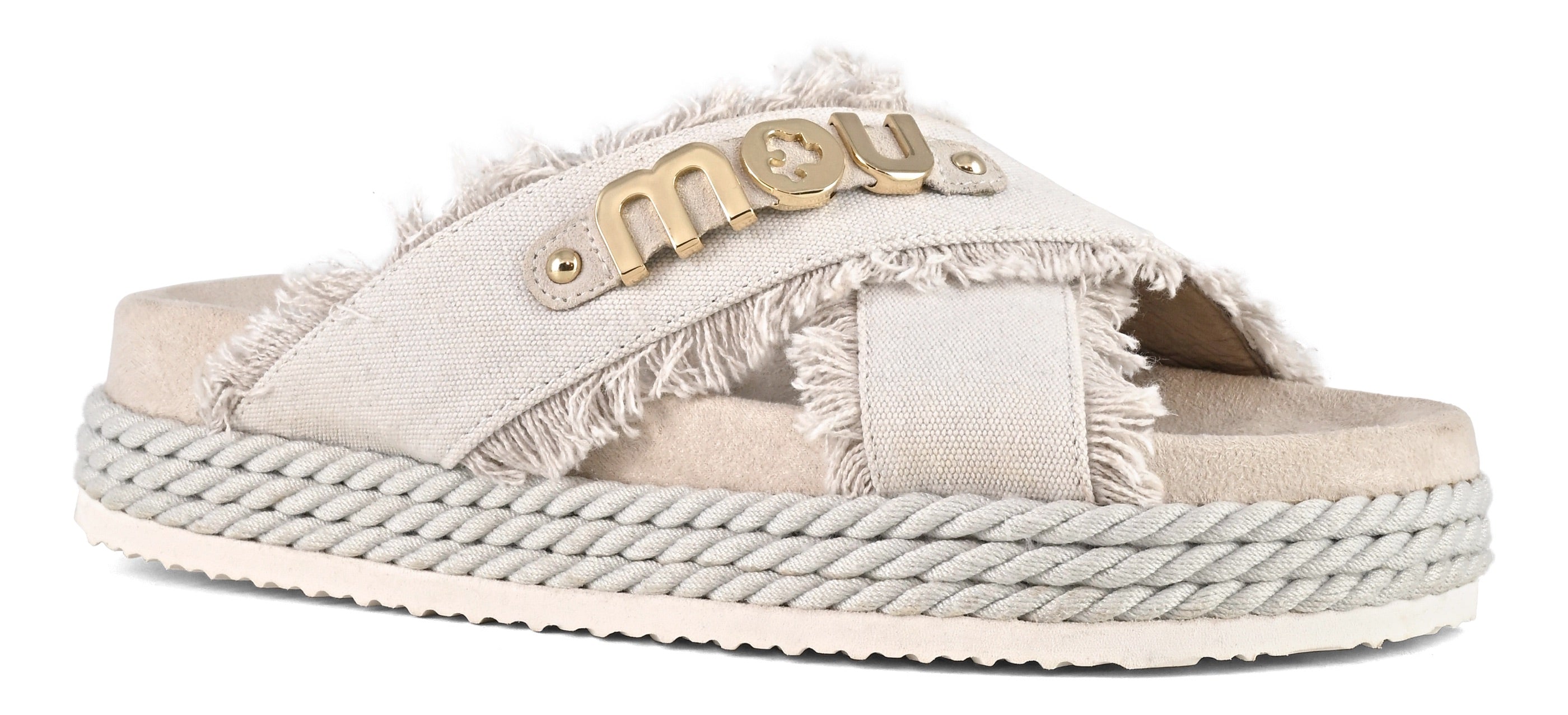 MOU Sandalo Donna CRISS CROSS-Beige