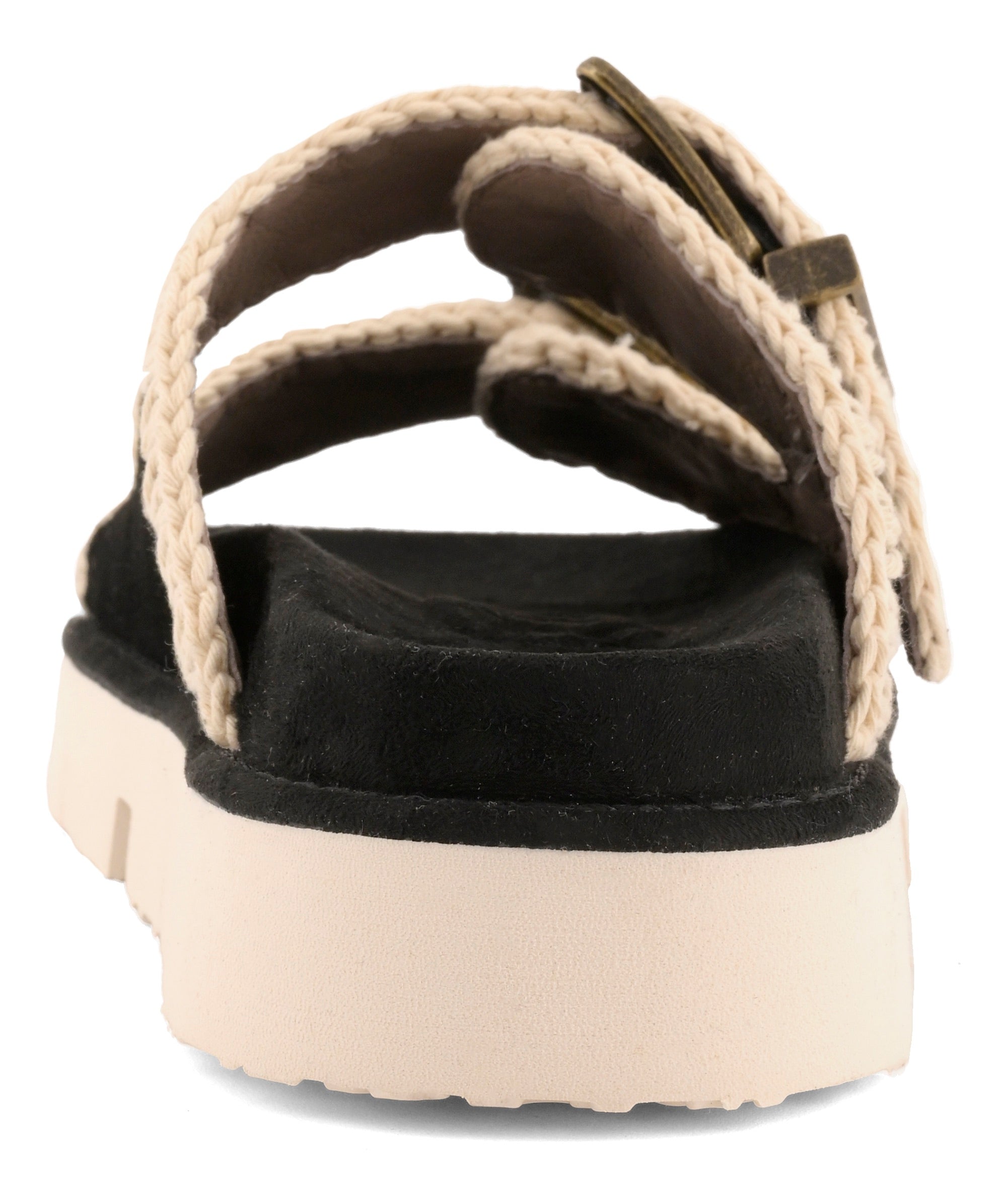 MOU Sandalo Donna BIO TWO BUCKLES-Black/White