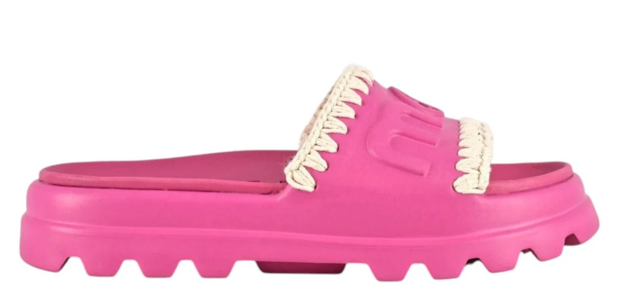MOU Ciabatta Donna EVA ONE PIECE SLIDE-Fuxia
