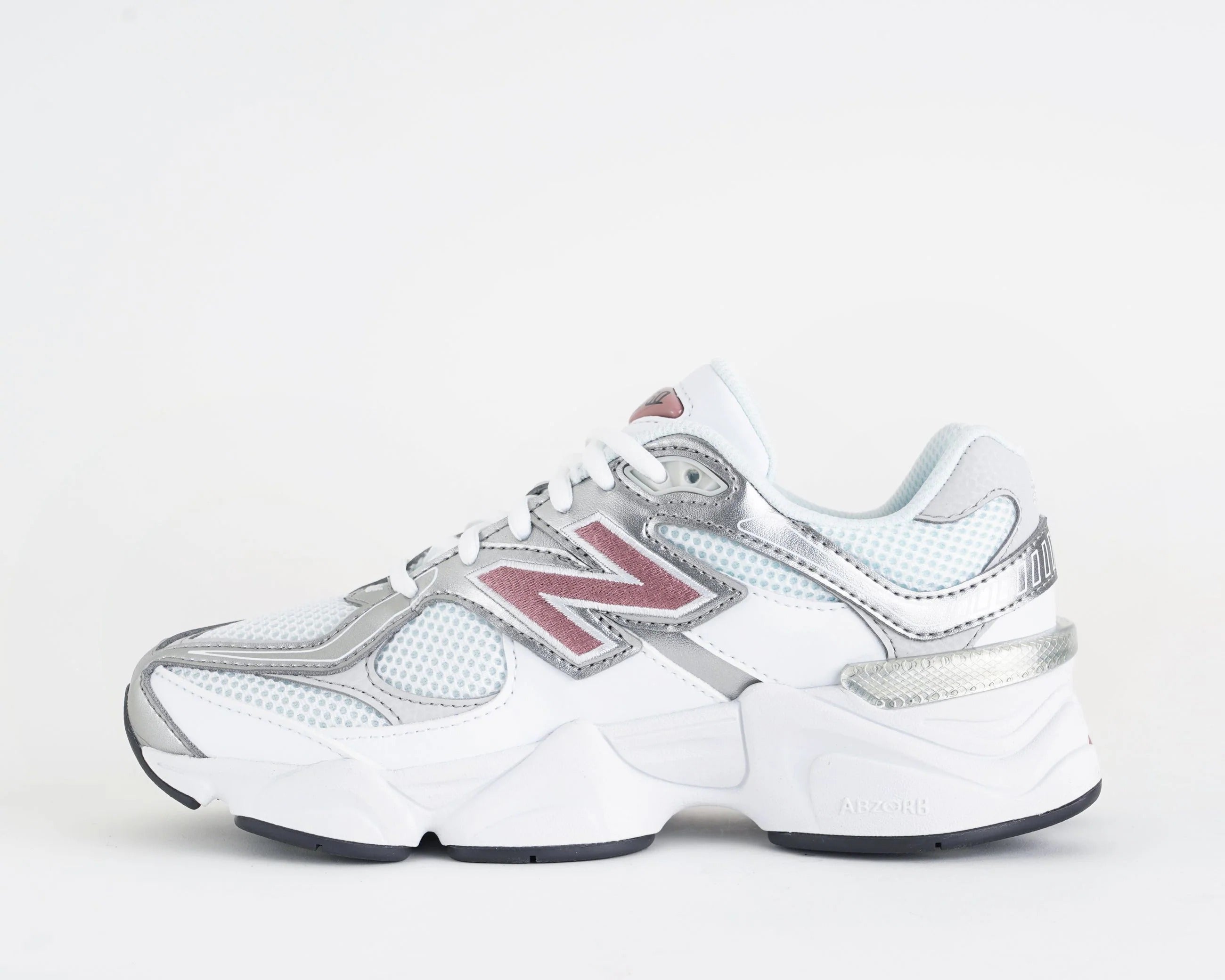 NEW BALANCE Sneaker Junior 9060-White Rosewood Silver