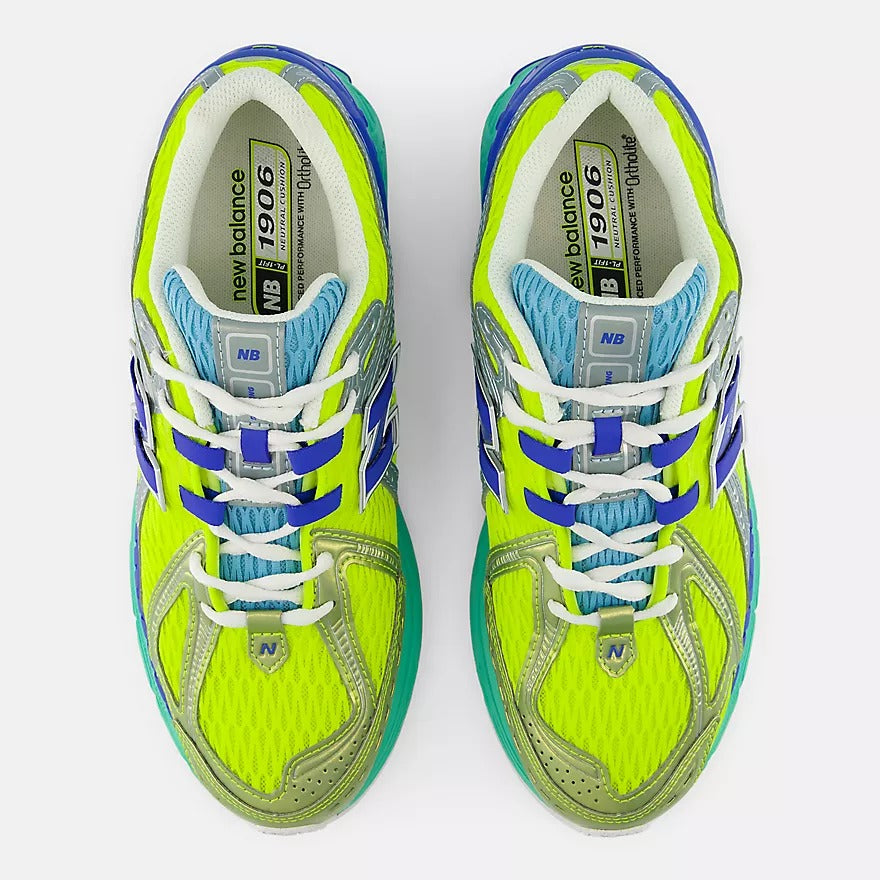 NEW BALANCE Sneaker Unisex 1906R-Alkaline Green Blue Bird