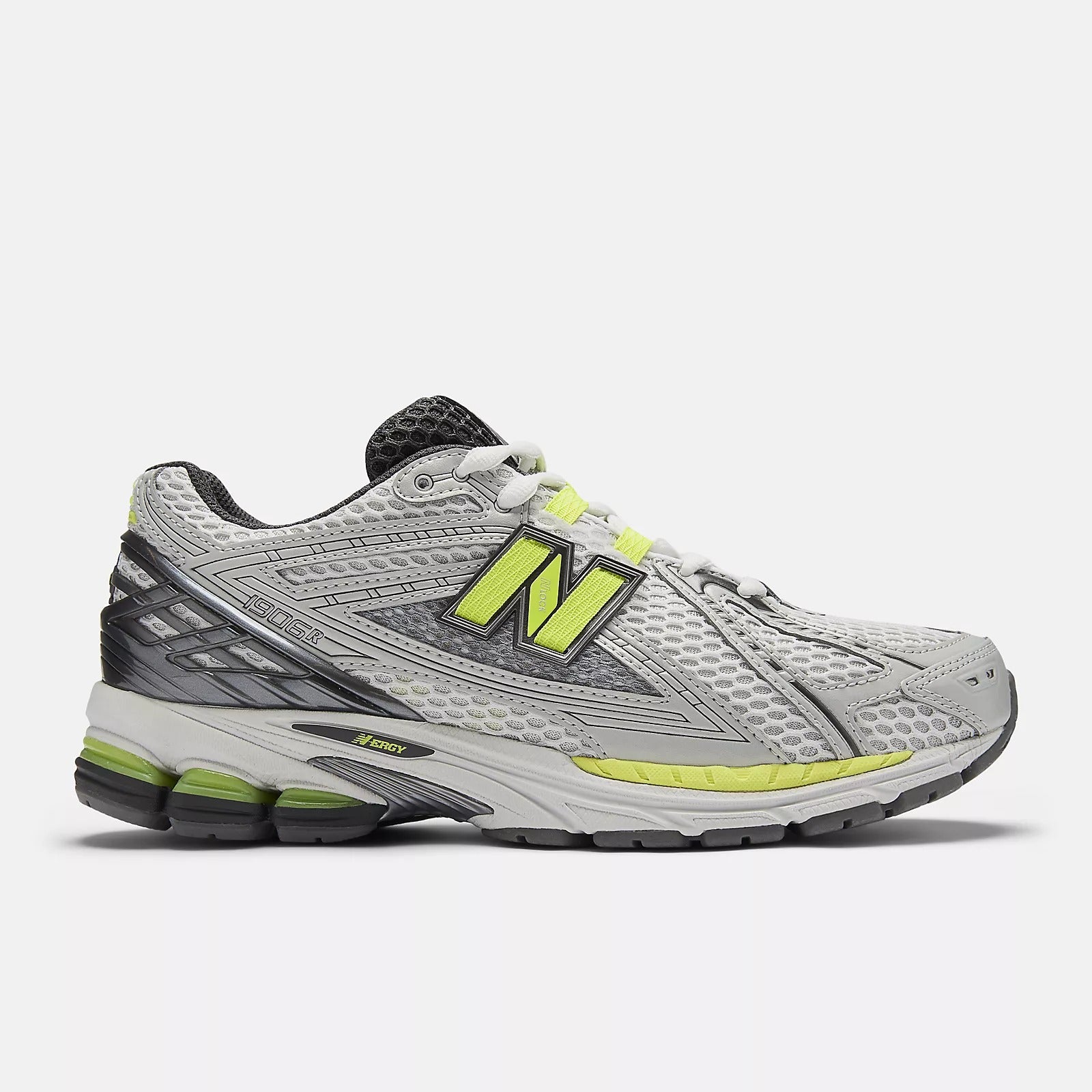 NEW BALANCE Sneaker Unisex 1906R-Light Silver Metallic Alkaline Green