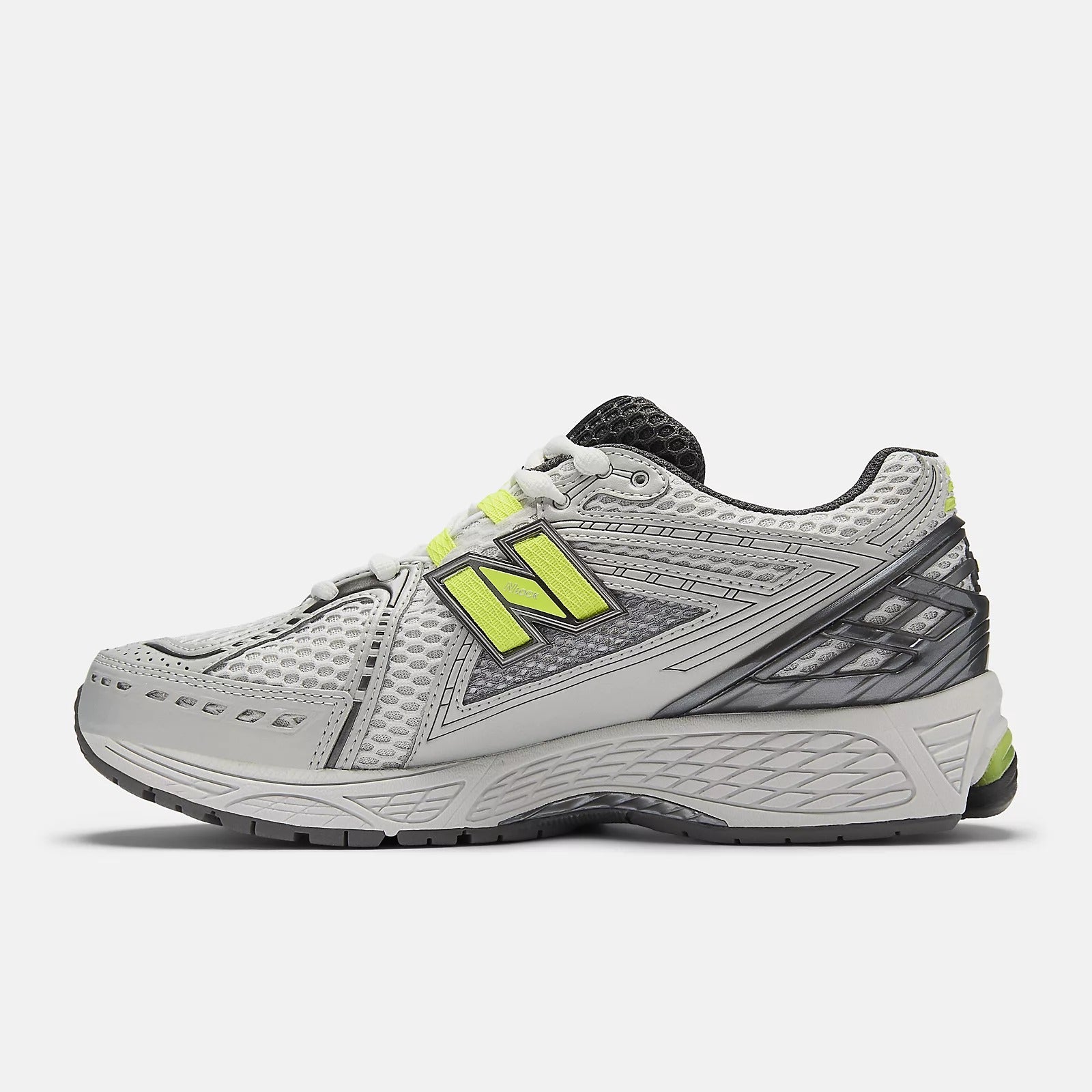 NEW BALANCE Sneaker Unisex 1906R-Light Silver Metallic Alkaline Green