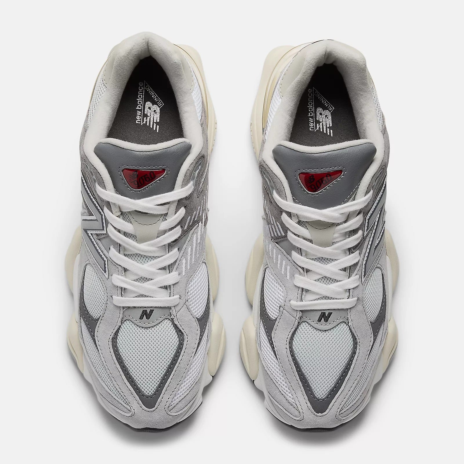 NEW BALANCE Sneaker Unisex 9060-Raincloud Castlerock White