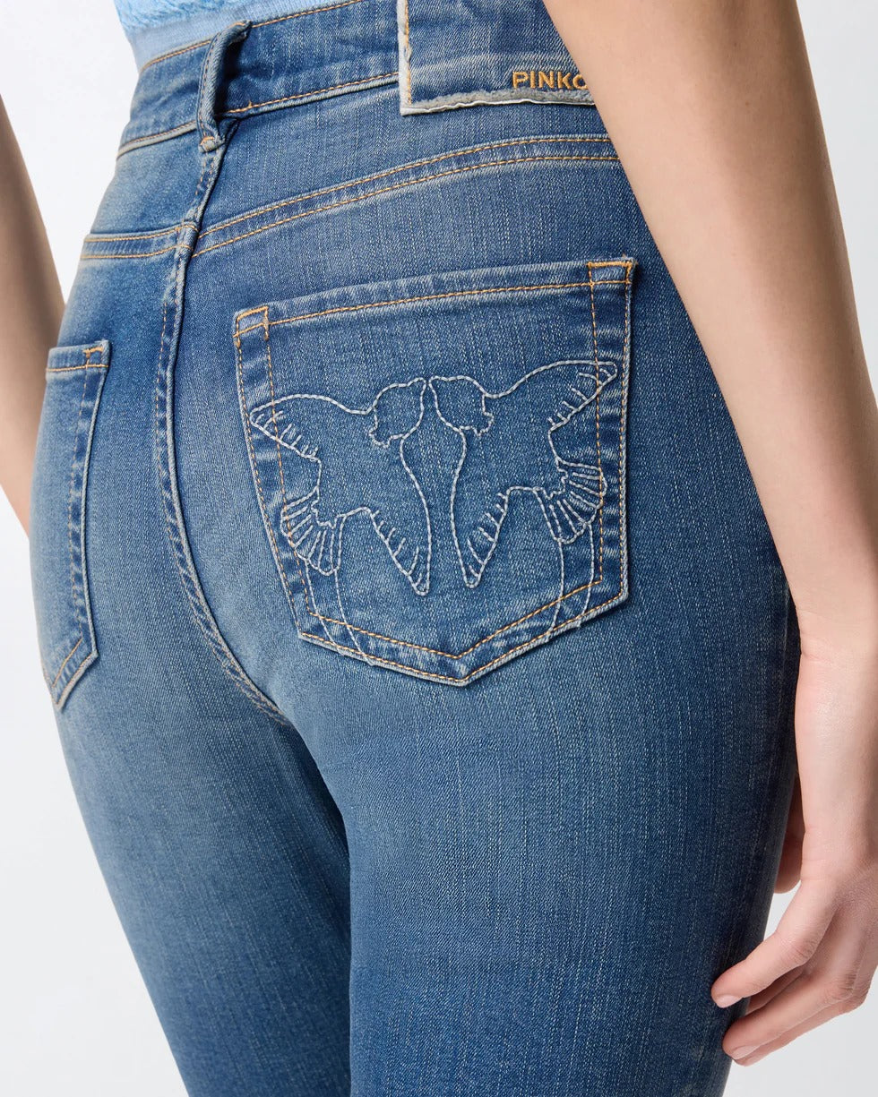 PINKO JEANS SABRINA SKINNY-Blu Scuro