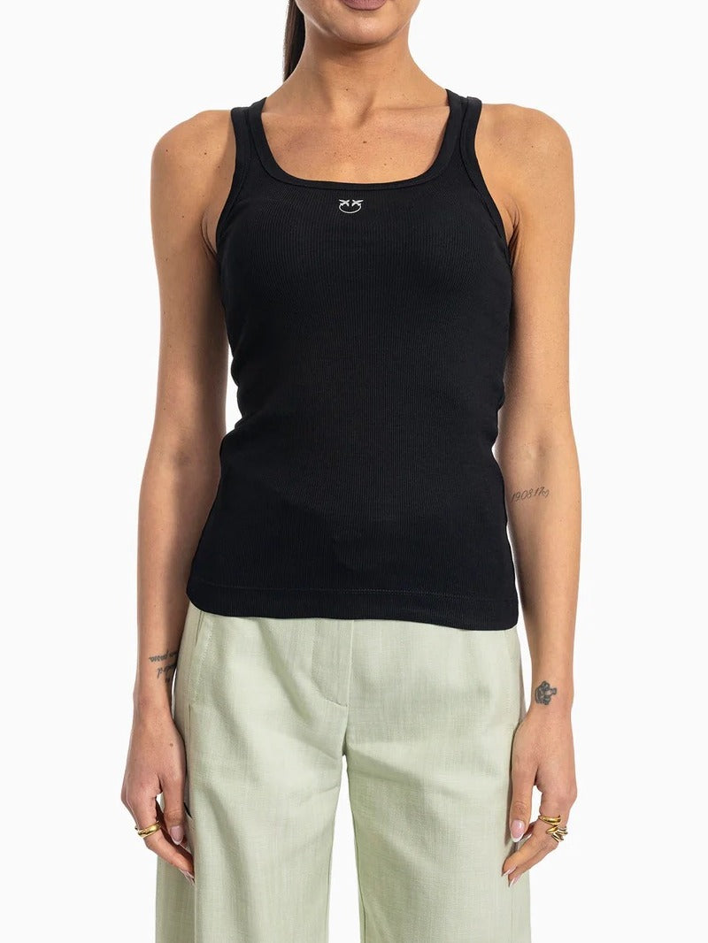 PINKO CANOTTA CALCOLATORE-Nero