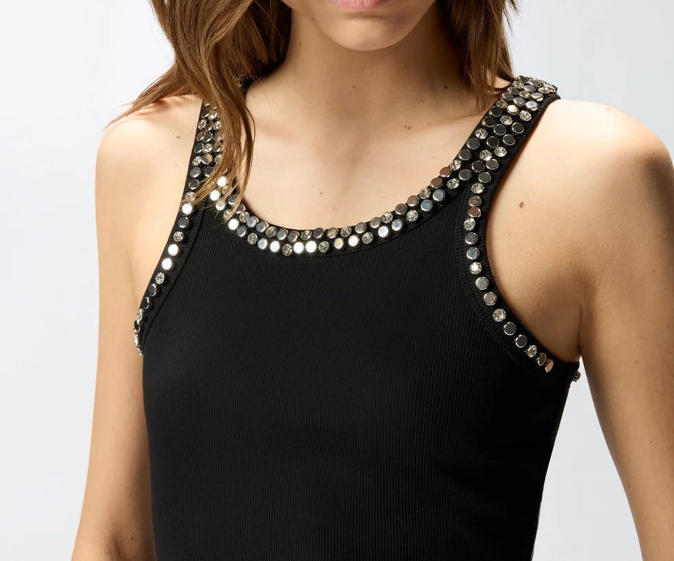 PINKO Canotta CORIANDOLI-Nero