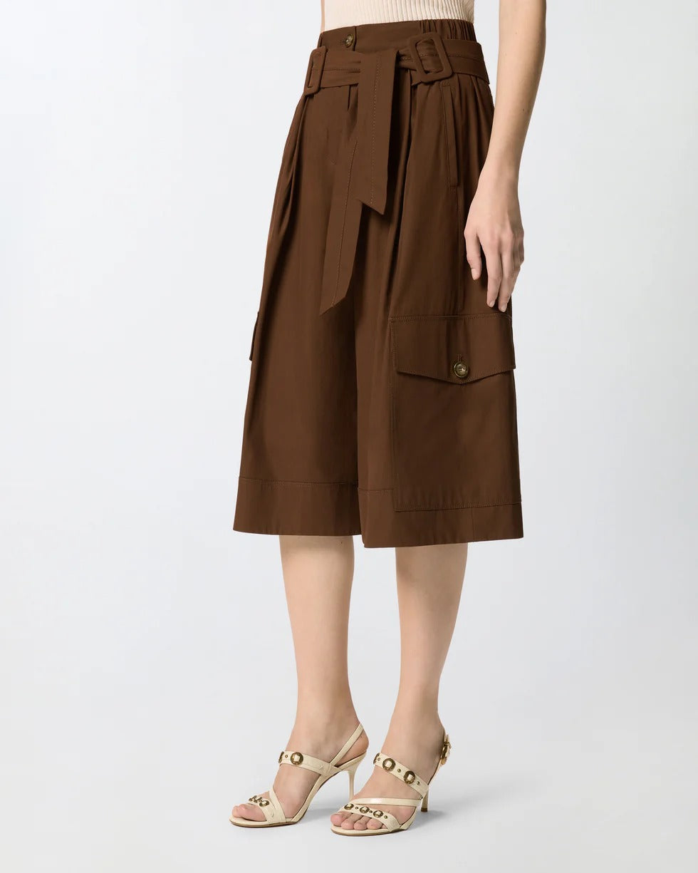 PINKO Bermuda PATRICIA-Marrone