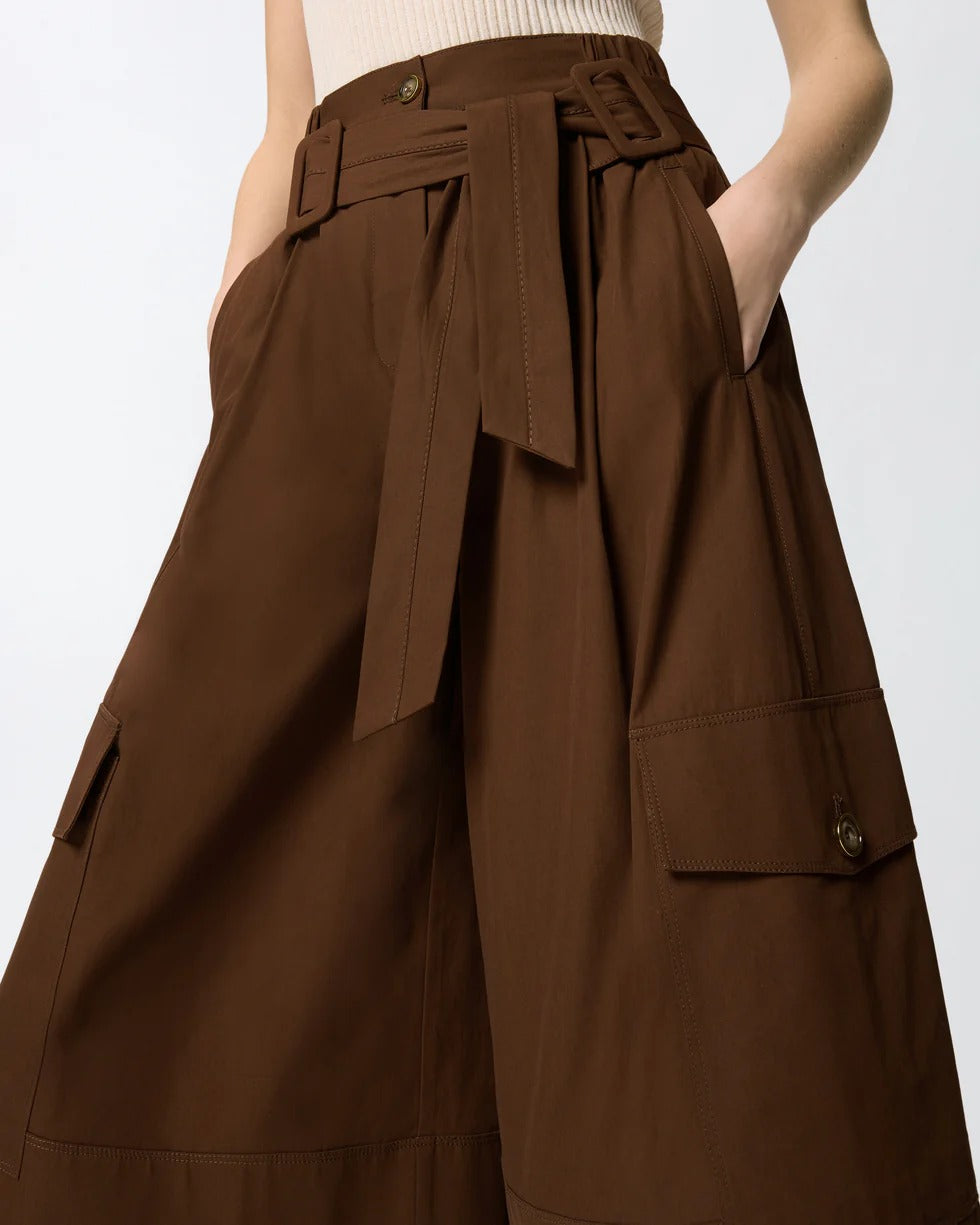 PINKO Bermuda PATRICIA-Marrone