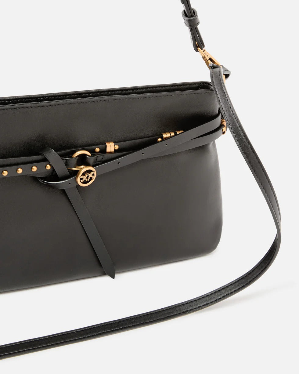 PINKO Borsa BELT BAG CLASSIC-Nero/Antique Gold