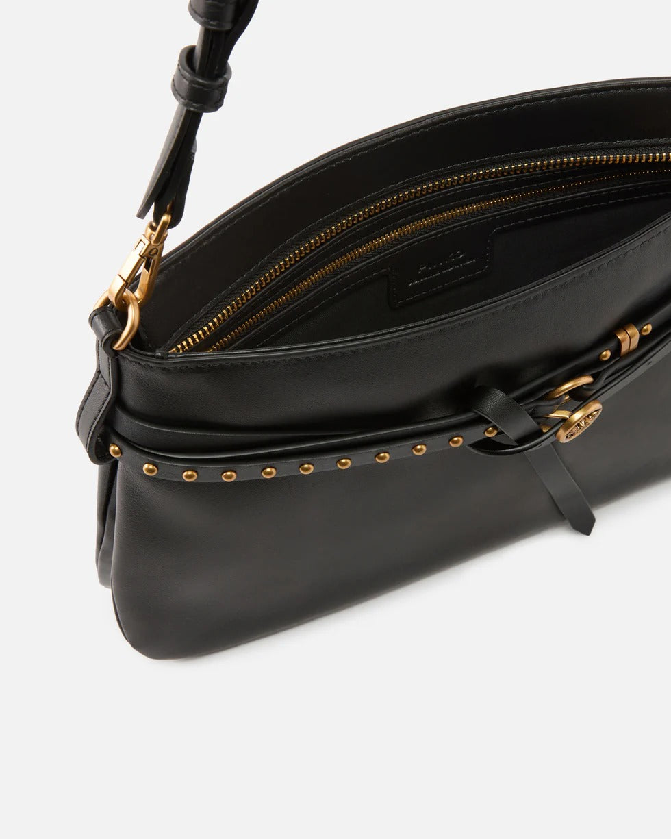 PINKO Borsa BELT BAG CLASSIC-Nero/Antique Gold
