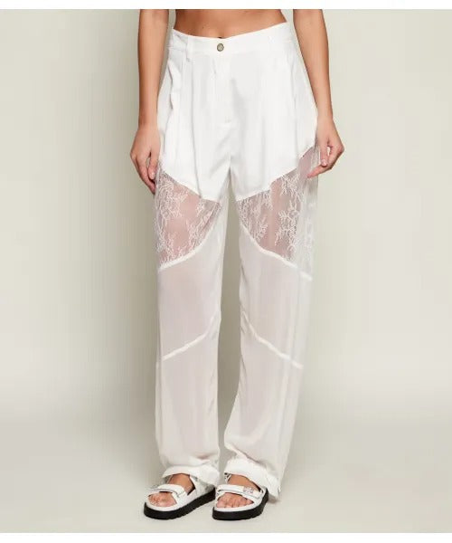 PINKO Pantalone NACY-Bianco