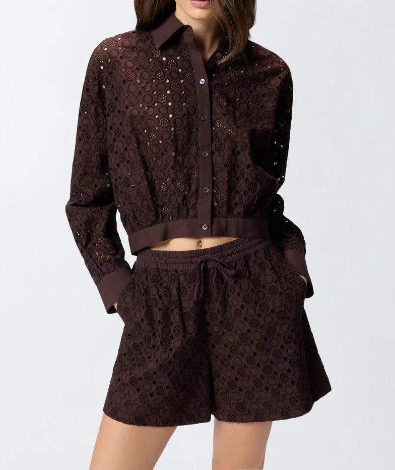 PINKO Camicia CHARITA-Marrone