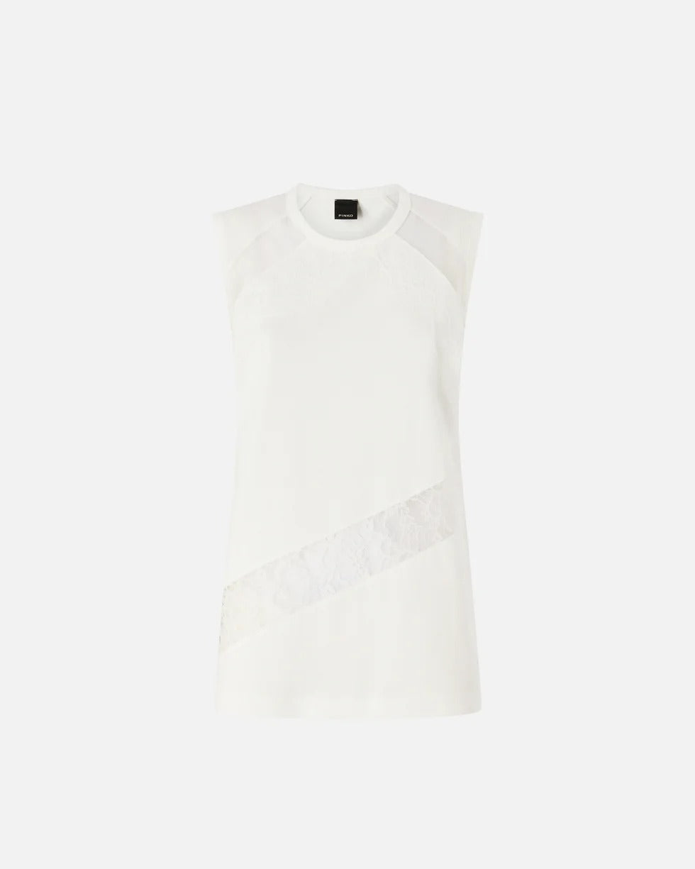 PINKO Top MOLLY-Bianco