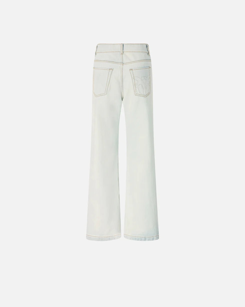 PINKO JEANS WANDA Wide Leg-Azzurro