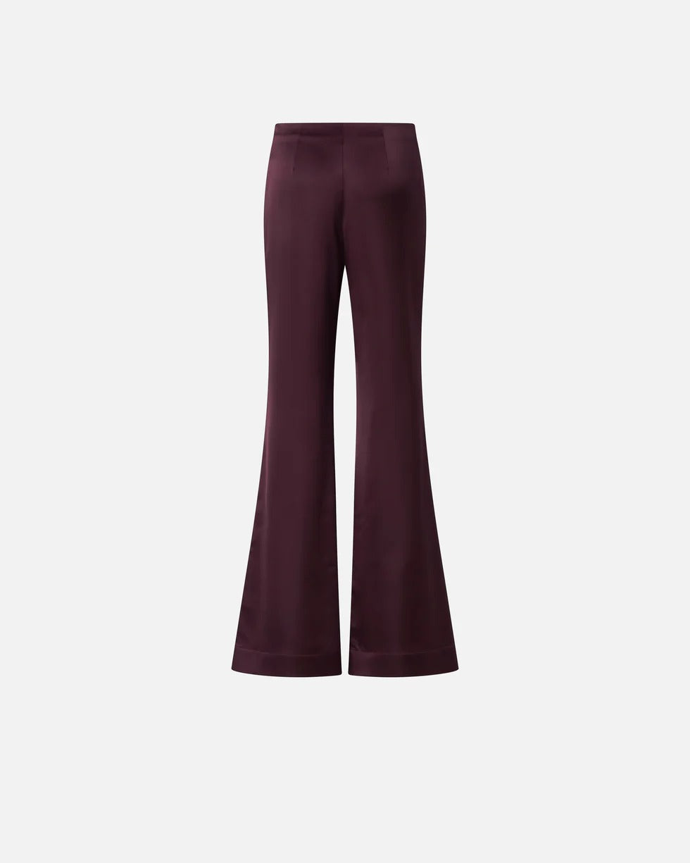 PINKO Pantalone Pinolo Satin-Bordeaux