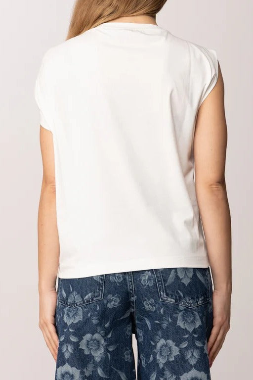PINKO Top MELODY-Bianco