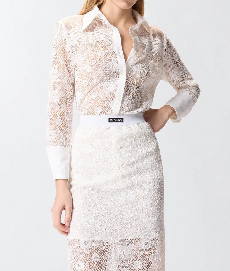 PINKO Camicia COLINE-Bianco