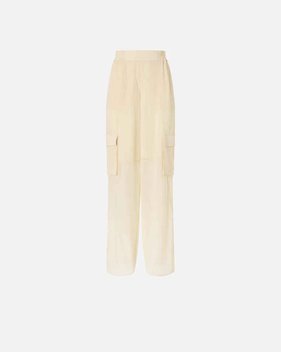 PINKO PANTALONE CASTEGGIO-Giallo Vaniglia