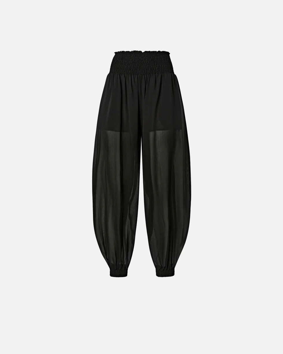 PINKO PANTALONE BORE-Nero